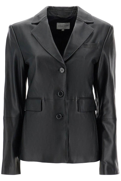 aldo leather blazer ALDO BLACK