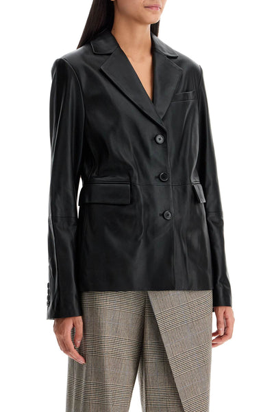 aldo leather blazer ALDO BLACK