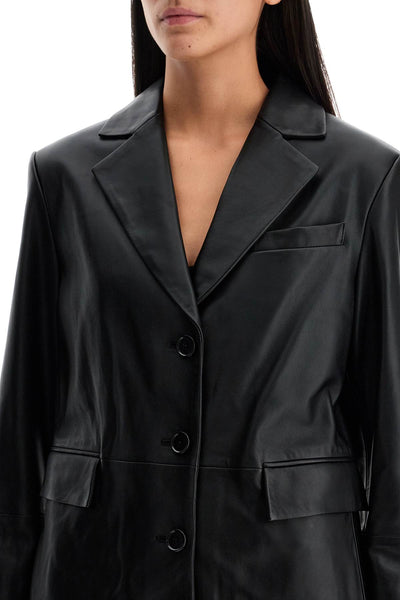 aldo leather blazer ALDO BLACK