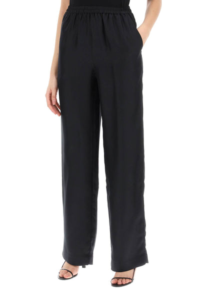 alera silk pants set ALERA BLACK