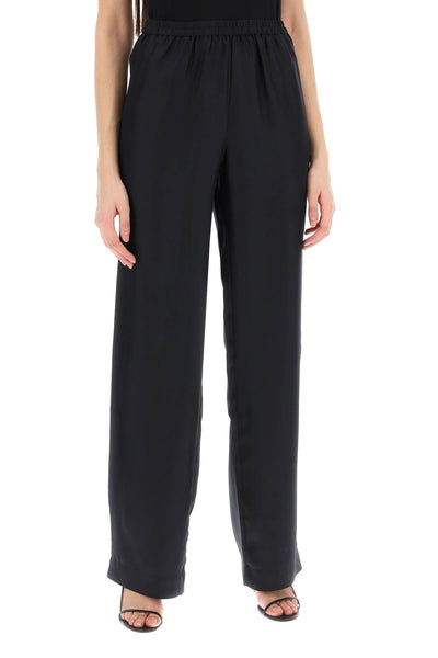 alera silk pants set ALERA BLACK