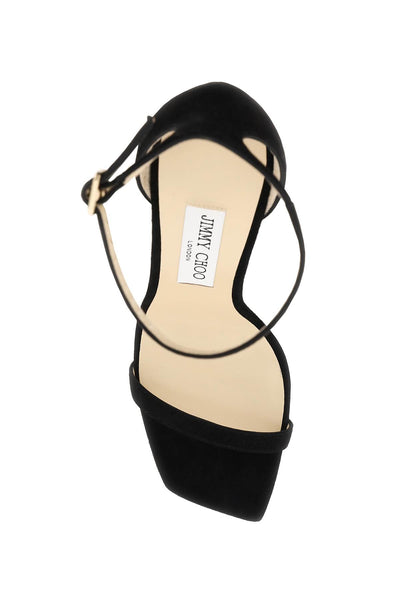 'alva' 120 sandals ALVA 120 SUE BLACK