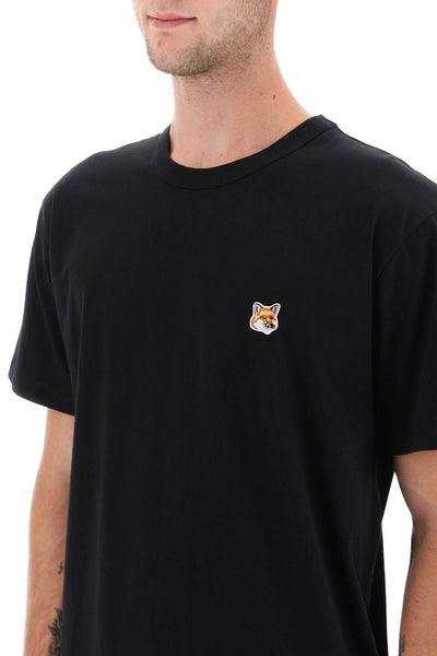 fox head t-shirt LM00104KJ0008 BLACK