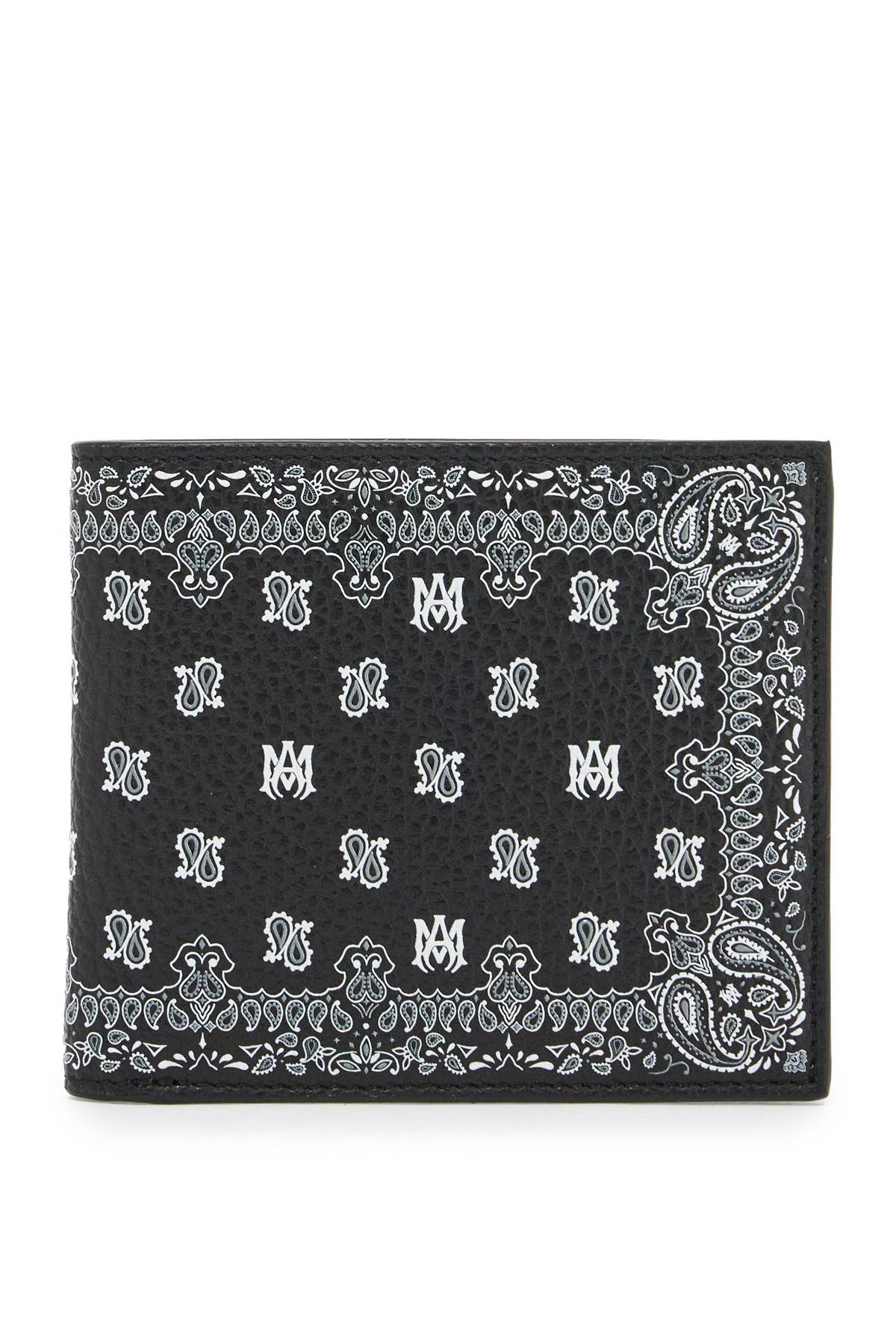 bi-fold bandana print wallet AMACBI1002 BLACK