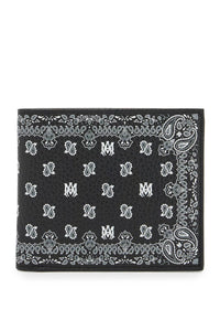 bi-fold bandana print wallet AMACBI1002 BLACK