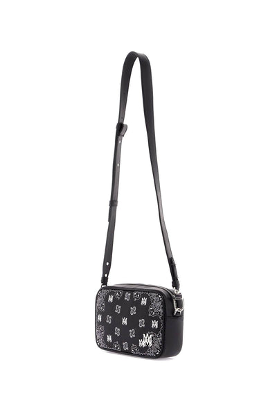 "bandana embroidered camera bag with AMBGCM1006 BLACK