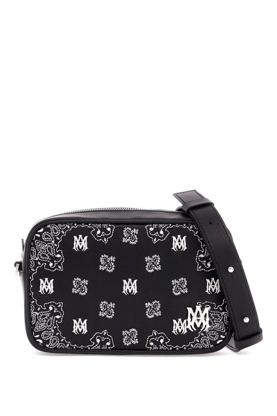 "bandana embroidered camera bag with AMBGCM1006 BLACK