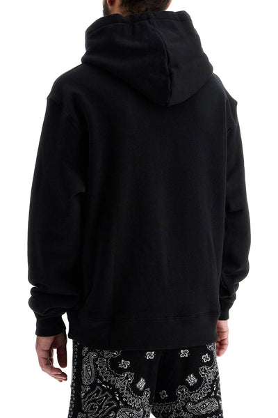 amiri core hooded sweatshirt AMJYHD1049 BLACK