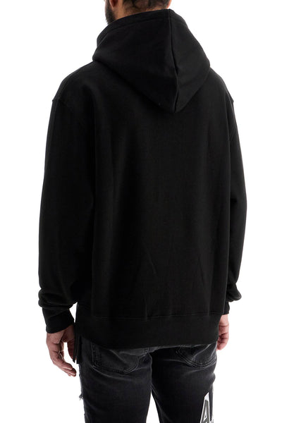 hoodie by amiri with staggered AMJYHD1052 BLACK