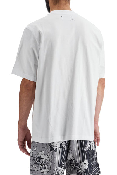 amiri core logo t-shirt AMJYTE1073 WHITE