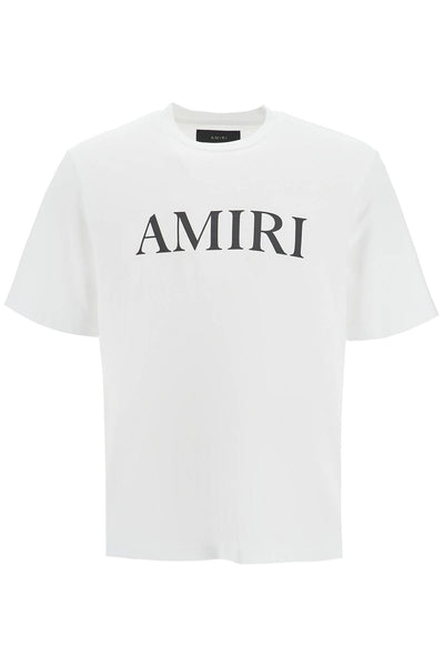 amiri core logo t-shirt AMJYTE1073 WHITE