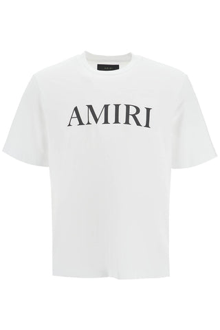 amiri core logo t-shirt AMJYTE1073 WHITE