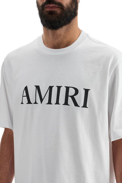 amiri core logo t-shirt AMJYTE1073 WHITE