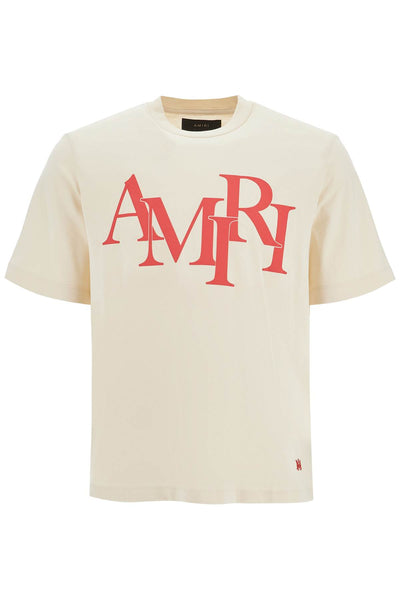 amiri staggered logo AMJYTE1078 BIRCH