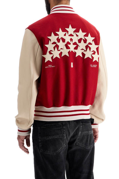 stars bomber jacket AMOUBB1004 RED