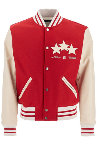 stars bomber jacket AMOUBB1004 RED