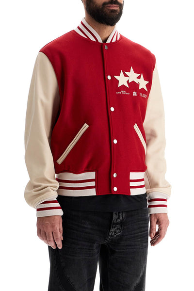 stars bomber jacket AMOUBB1004 RED