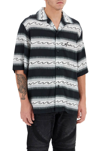 low wave shirt AMSTBW1013 BLACK