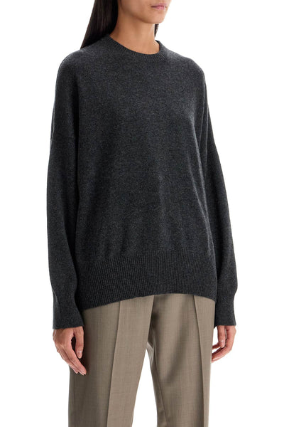 cashmere pullover sweater for ANAA ANTHRACITE MELANGE