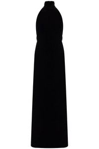 long velvet dress in armida style ARMIDA NERO