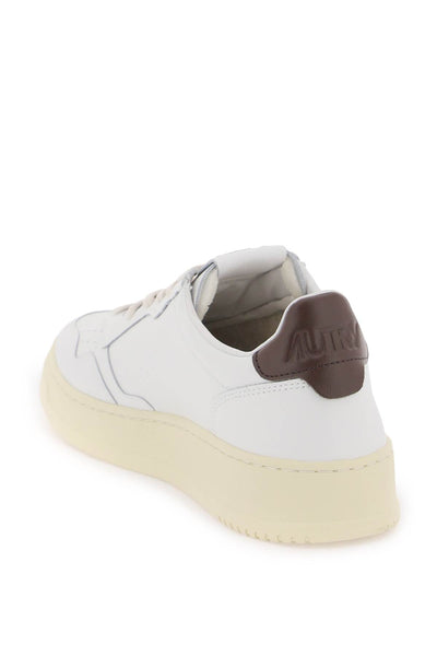 medalist low sneakers AULWLL53 WHT BROWN