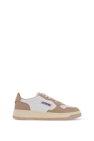 leather medalist low sneakers AULWWB51 WHT WHT PEP