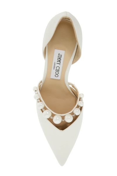 aurelie 65 pumps with pearls AURELIE 65 IWP IVORY WHITE