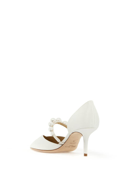 aurelie 65 pumps with pearls AURELIE 65 IWP IVORY WHITE