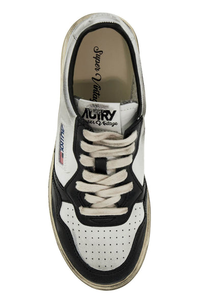 low super vintage sneakers AVLWSV11 WHT BLK SIL