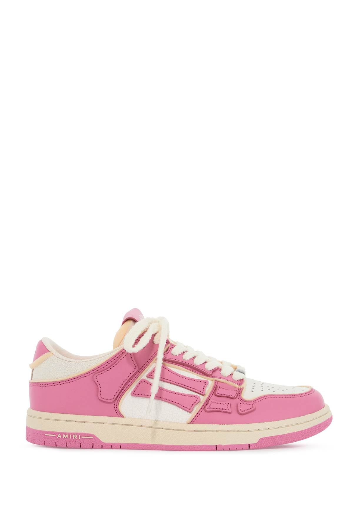 collegiate skel top low sneakers AWFOSR1019 FUCHSIA PINK WHITE