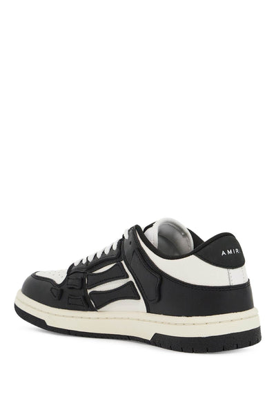 skel top low sneakers AWFOSR1034 BLACK WHITE