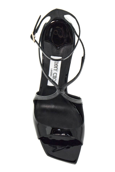 patent leather azia 95 sandals AZIA 95 PAT BLACK