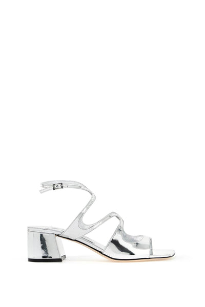 "metallic leather azilia 45 AZILIA 45 QUI SILVER