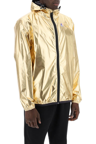 comme des garçons play x k-way laminated ripstop jacket AZ J508 051 GOLD