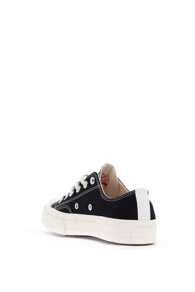 chuck 70 low-top sneakers comme des garçons play x converse AZ K128 001 BLACK