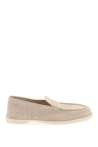 suede leather pace loafers for B0222FL SAND