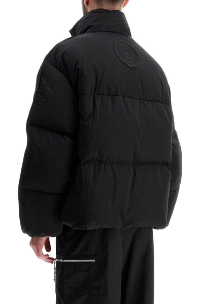 short boxy down jacket B90790 BLACK