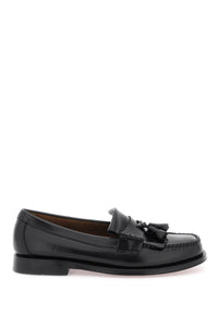 esther kiltie weejuns loafers in brushed leather BA11025H BLACK