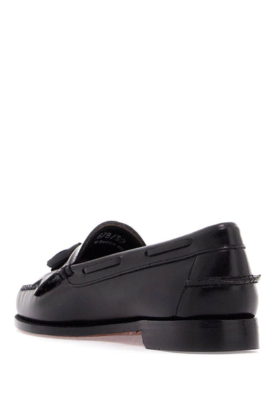 esther kiltie weejuns loafers in brushed leather BA41020 BLACK