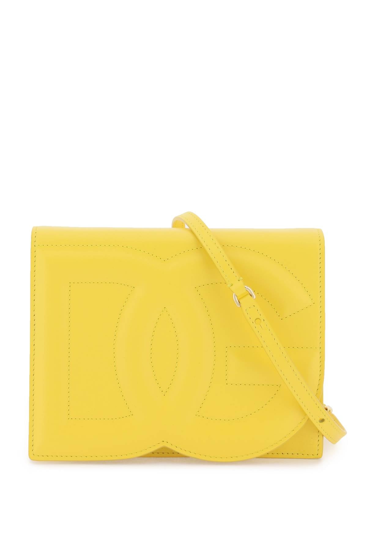 dg logo crossbody bag BB7287 AW576 GIALLO ORO