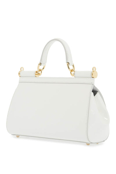 extended sicily handbag with elong BB7652 A1037 BIANCO OTTICO