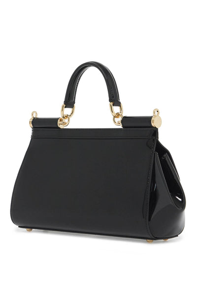 extended sicily handbag with elong BB7652 A1037 NERO