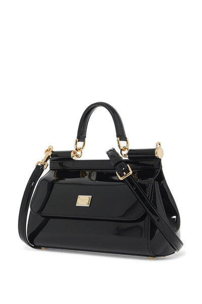 extended sicily handbag with elong BB7652 A1037 NERO