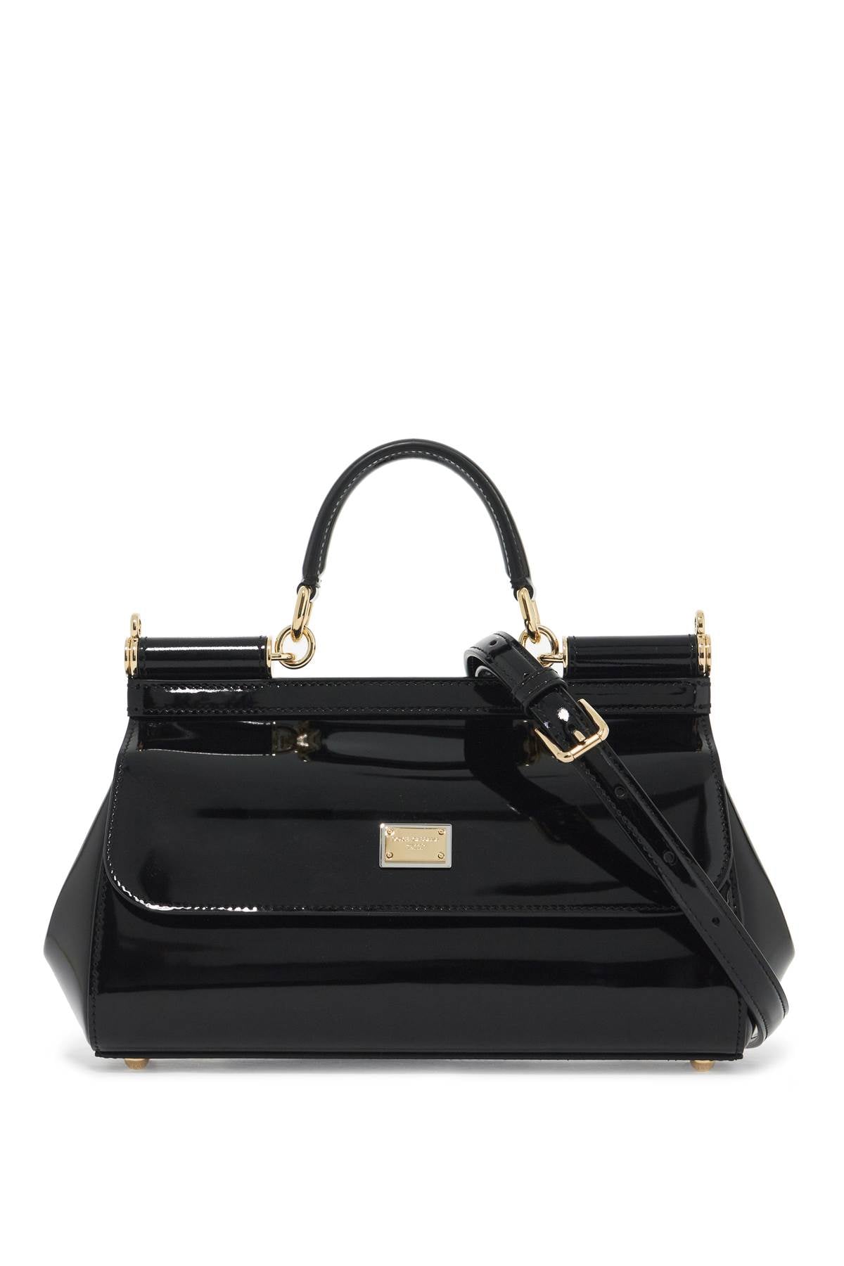 extended sicily handbag with elong BB7652 A1037 NERO