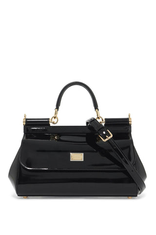 extended sicily handbag with elong BB7652 A1037 NERO