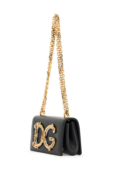 "dg girls mini crossbody bag with BI1416 AW070 NERO