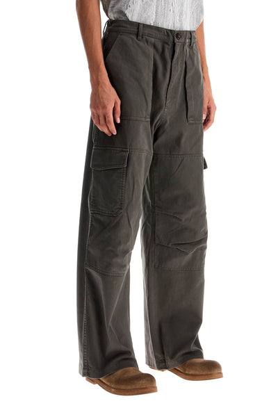 baggy cargo pants for BK0589 KHAKI GREEN