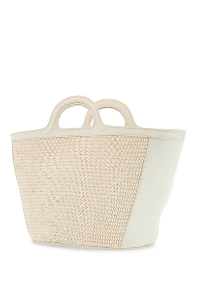 MARNI beige cotton and nylon handbag with woven design BMMP0068Q | Italystation.com - Shop Now at italystation.com