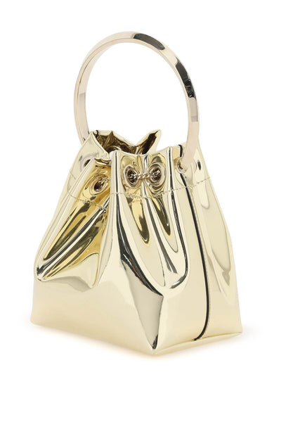 bon bon mirror-effect bag BON BON XVK GOLD