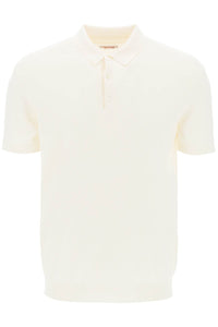 Baracuta 短袖棉質 Polo 衫適用於 BRMAG0003BKNT1 IVORY